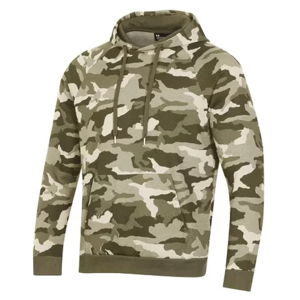 Мужская худи Under Armour Camo All Day Fleece, морской зеленый