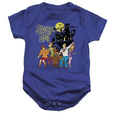 Малыш Скуби Ду! Детское боди Spooky Gang royal