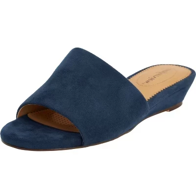 Женские мюли Comfortview Capri, широкие, синие