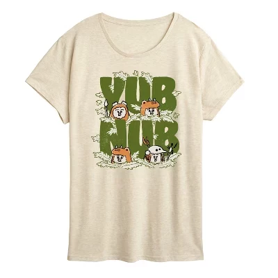 Женская футболка с коротким рукавом Yub Nub с рисунком birch