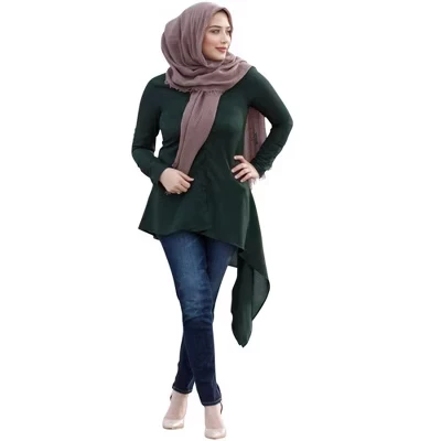 Женская блузка Verona Collection Modest, зеленая