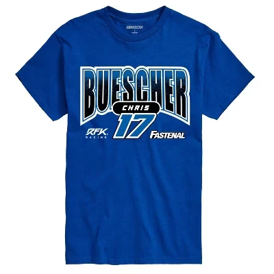 Мужская футболка с коротким рукавом и графическим рисунком Chris Buescher