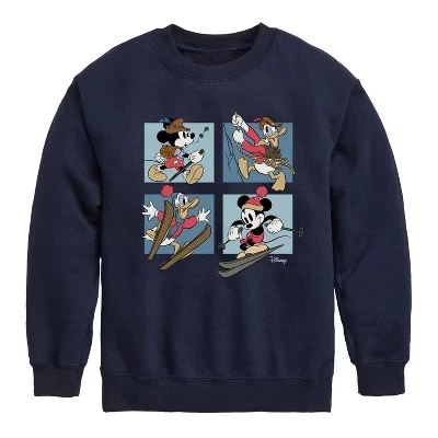 Толстовка для мальчиков Disney «Микки и Дональд», синяя