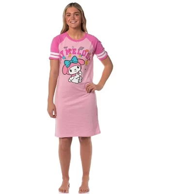Женская ночная рубашка Bioworld Sanrio, розовая