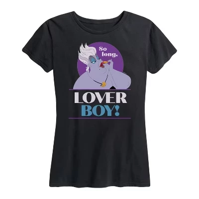 Женская футболка So Long Lover Boy с коротким рукавом и рисунком, черная