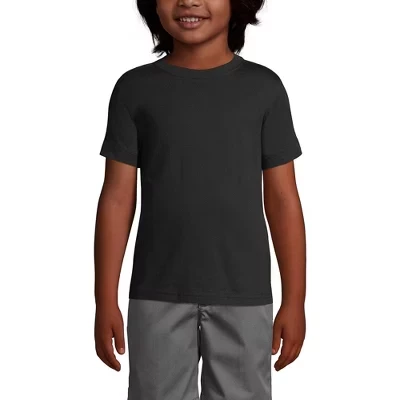 Детская школьная форма с коротким рукавом Essential T-shirt черного цвета