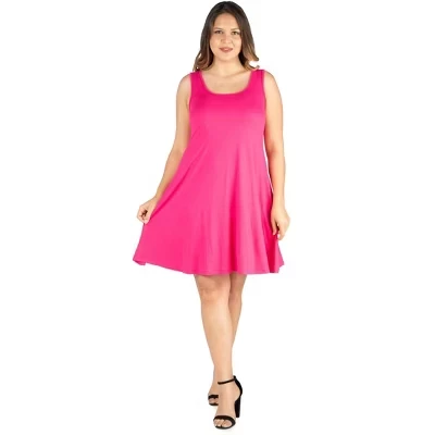 Женское платье 24seven Comfort Apparel, розовое