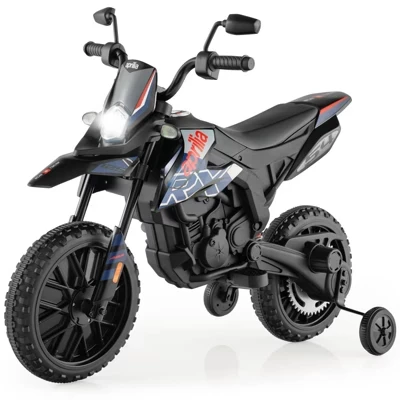 Детский электромотоцикл Costway Aprilia 12 В, синий