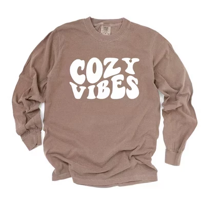 Женский лонгслив Simply Sage Market Cozy Vibes, эспрессо