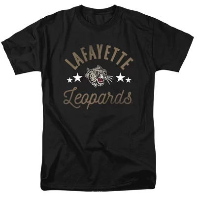 Мужская футболка Lafayette College Leopards черного цвета