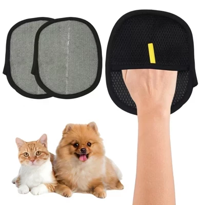 Перчатки Unique Bargains от шерсти, 2 шт., черные