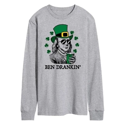 Мужская футболка Instant Message St Paddys, серая