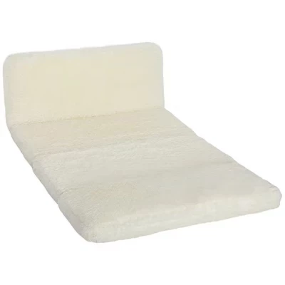 Напольный диван-кровать Bean Bag, плюшевый широкий складной напольный матрас, настенный диван-спальное место с наполнителем из пенопласта