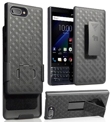 Чехол-комплект Nakedcellphone BlackBerry Key2 LE, черный