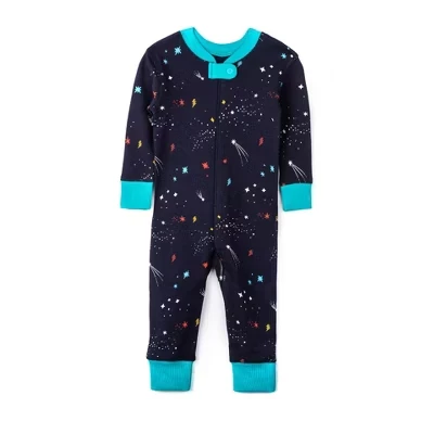 Детская пижама из 100% органического хлопка в обтяжку Galaxy