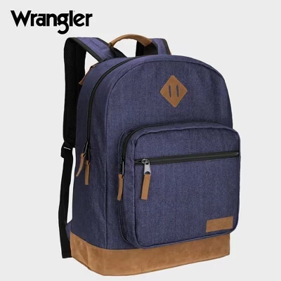 Детский рюкзак Wrangler Yellowstone 18.5″ водоотталкивающий, синий