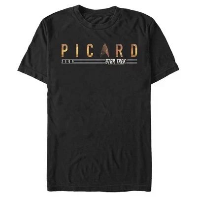 Мужская : Футболка с логотипом Picard Jean-Luc, черная