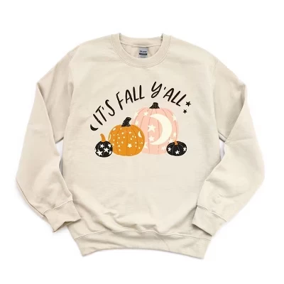 Женское худи Simply Sage Market Pumpkins, серо-бежевое