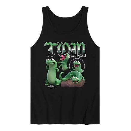 Мужская майка Hoppers Tom Lizard Bootleg, черная