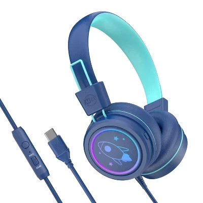Детские наушники MEE KidJamz KJ55U USB-C, синие
