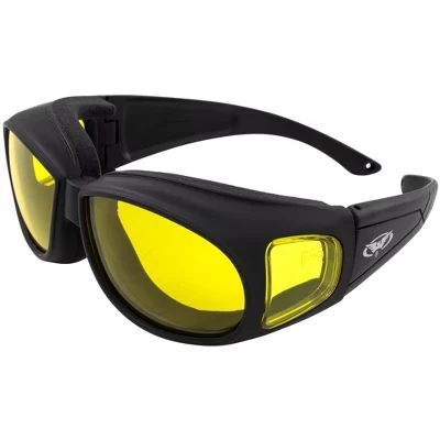 3 Пары защитных мотоциклетных очков Outfitter Safety Надеваются поверх очков
