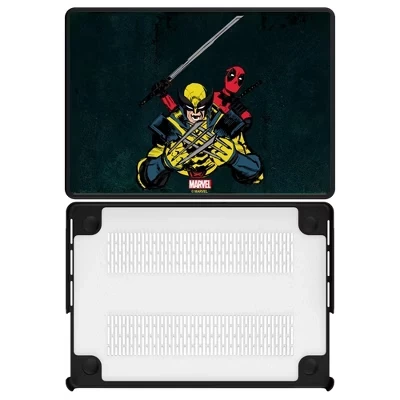 Чехол для ноутбука Marvel Deadpool со значком Дэдпула для Apple MacBook deadpool wolverine