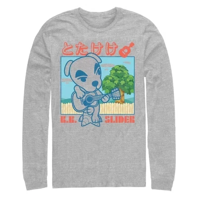 Мужской лонгслив Nintendo K.K. Slider, серый меланж