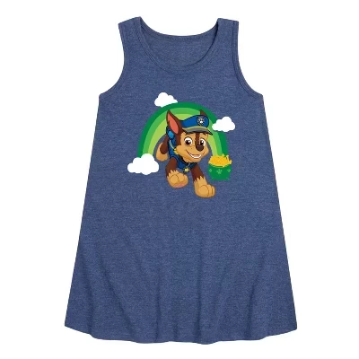 Платье для девочек Nickelodeon Paw Patrol A-line, синее