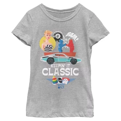 Классические игрушки Mattel для девочек, сохраняющие классическую футболку athletic heather