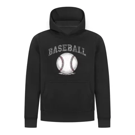Худи для мальчиков Everyday Kids Baseball, черное