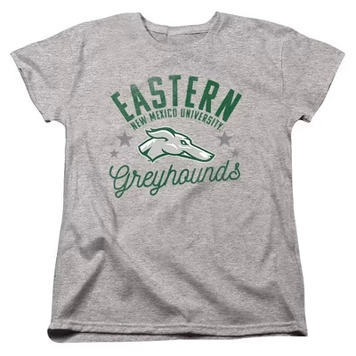 Женская футболка Athletic Heather от Greyhounds из университета Восточного Нью-Мексико