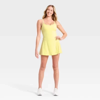Женское платье Cinch Back Active - ™ желтого цвета