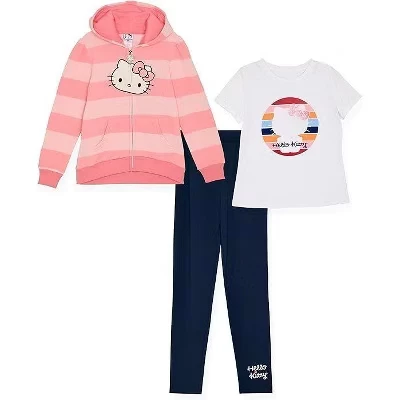 Комплект для девочки Hello Kitty 3 пр., розовый