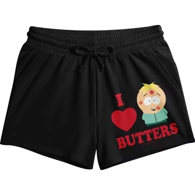 Женские шорты South Park Butters для дома, темно-синие