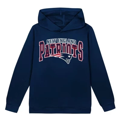 New England Patriots Для маленьких мальчиков' Флисовая толстовка с капюшоном