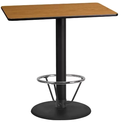 Барный стол Flash Furniture 61×107 см, натуральный