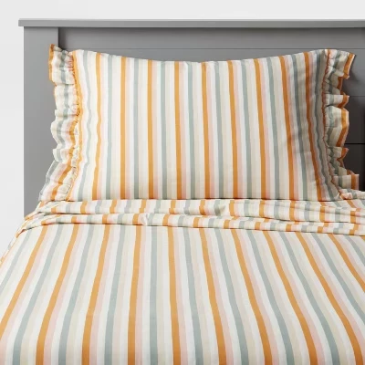 Детский комплект простыней Pillowfort в полоску
