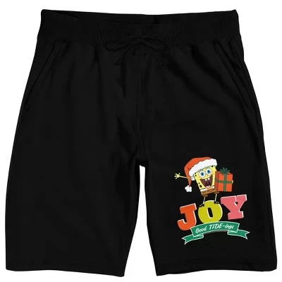 Губка Боб Квадратные штаны Joy and Good Tide-мужские черные шорты для отдыха black