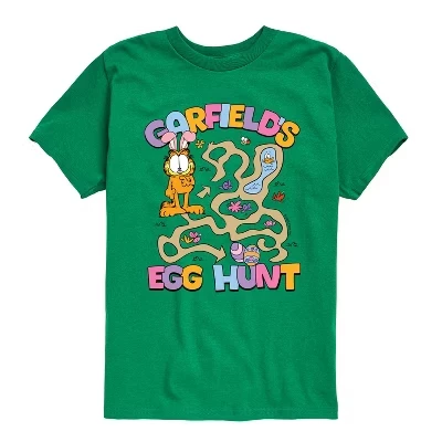 Футболка с коротким рукавом и рисунком Egg Hunt kelly green