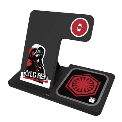 Зарядная станция Keyscaper Empire Ransom 3-в-1 15 Вт, Kylo Ren