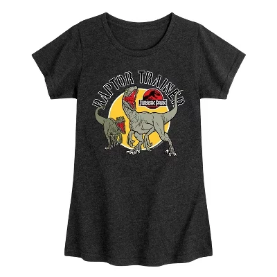 Приталенная футболка Raptor Trainer с коротким рукавом и рисунком heather black