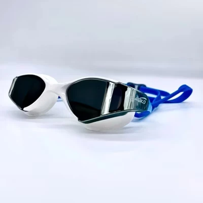 Очки для плавания UltraFit для взрослых – Противотуманные, с защитой от ультрафиолета, Зеркальные линзы, Мягкая прокладка, подходят для гонок и тренировок