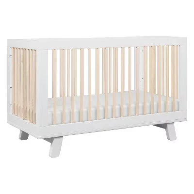 Кроватка Babyletto Hudson 3-в-1 с комплектом, белая