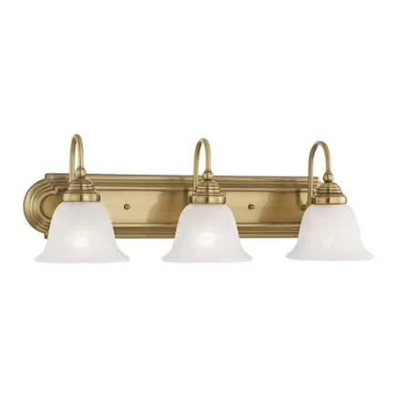 Бра Livex Lighting Belmont, 3 лампы, античная латунь