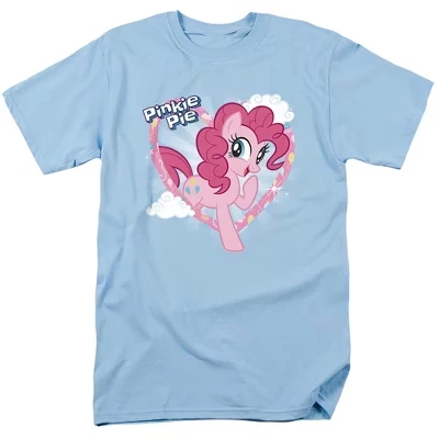 Футболка для взрослых Tv Pinkie Pie светло-голубая