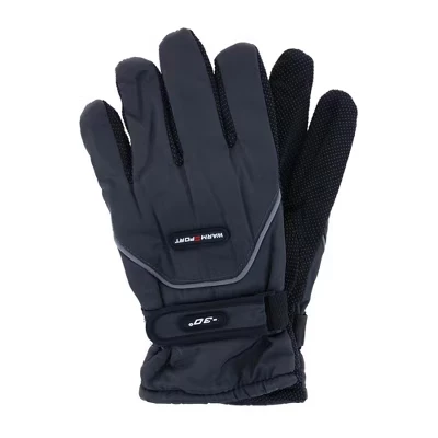 Мужские лыжные перчатки CTM Microfiber, серые