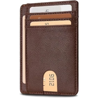 Унисекс-кошелек LEVEN SIXTEEN RFID, кофейный