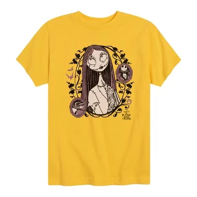 Футболка с коротким рукавом Sally Art Nouveau с графическим рисунком желтого цвета