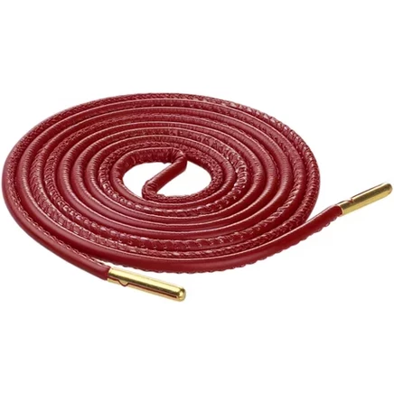 PU Leather Round Shoe Laces for Sneakers Boots 1 Pair 100cm/39.4
