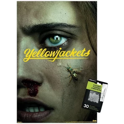 Yellowjackets (2021) - Настенный плакат без рамки на одном листе печатает набор прозрачных булавок